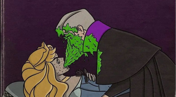 Retró Disney-meseként képzelte újra a horrorfilmeket egy grafikus
