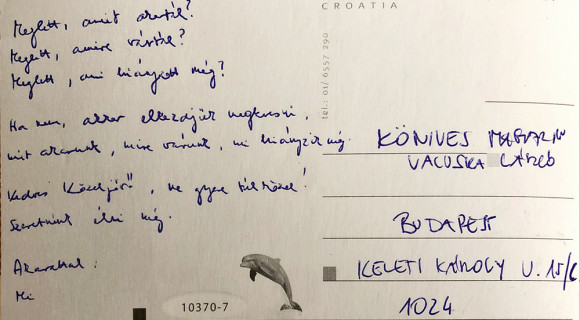 Kedves Közeljövő, ne gyere túl közel! [Képeslap]