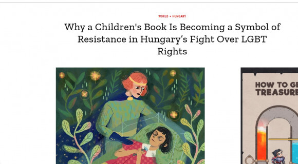 TIME: A Meseország mindenkié az LMBTQ-jogokért való harc szimbóluma lett Magyarországon