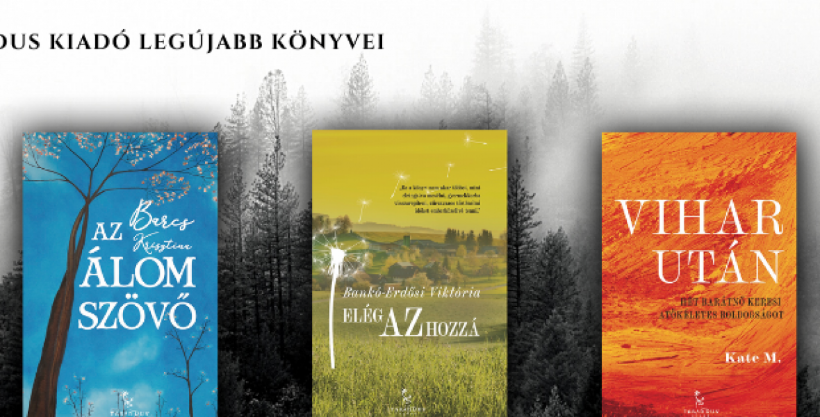 A Tarandus Kiadó idén még három új könyvvel jelentkezik!