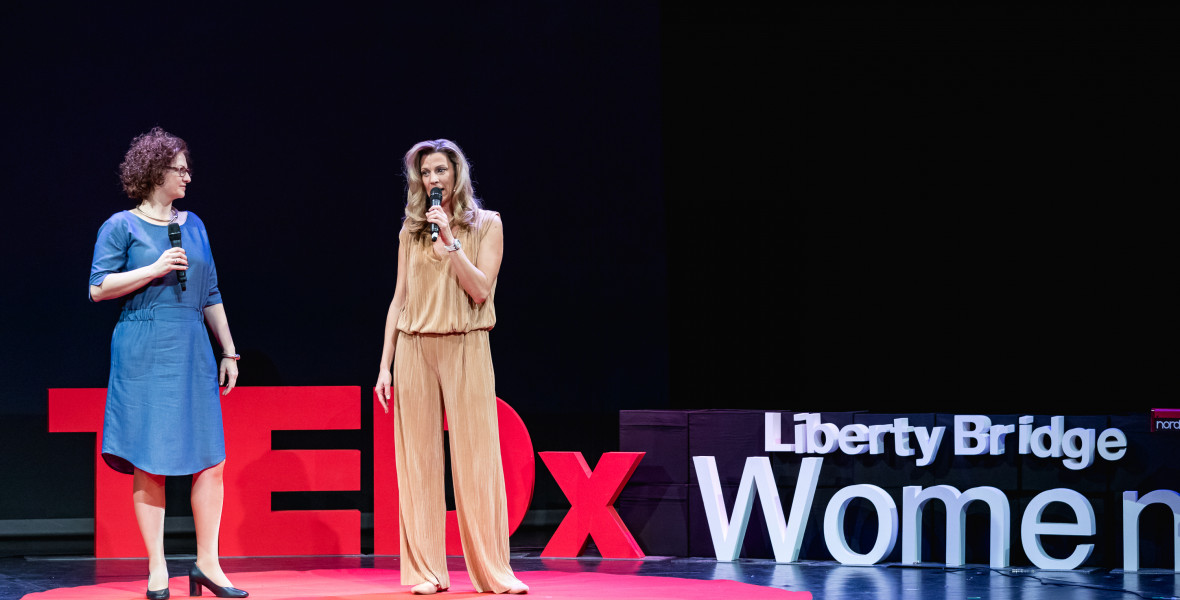 Tóth Krisztina az irodalomról, Simon Márton a költő szerepéről mesél a TEDxWomen-en