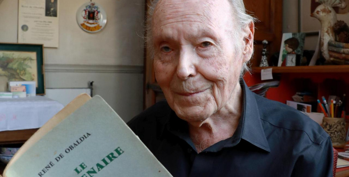 Meghalt a Francia Akadémia legidősebb tagja, a 103 éves René de Obaldia