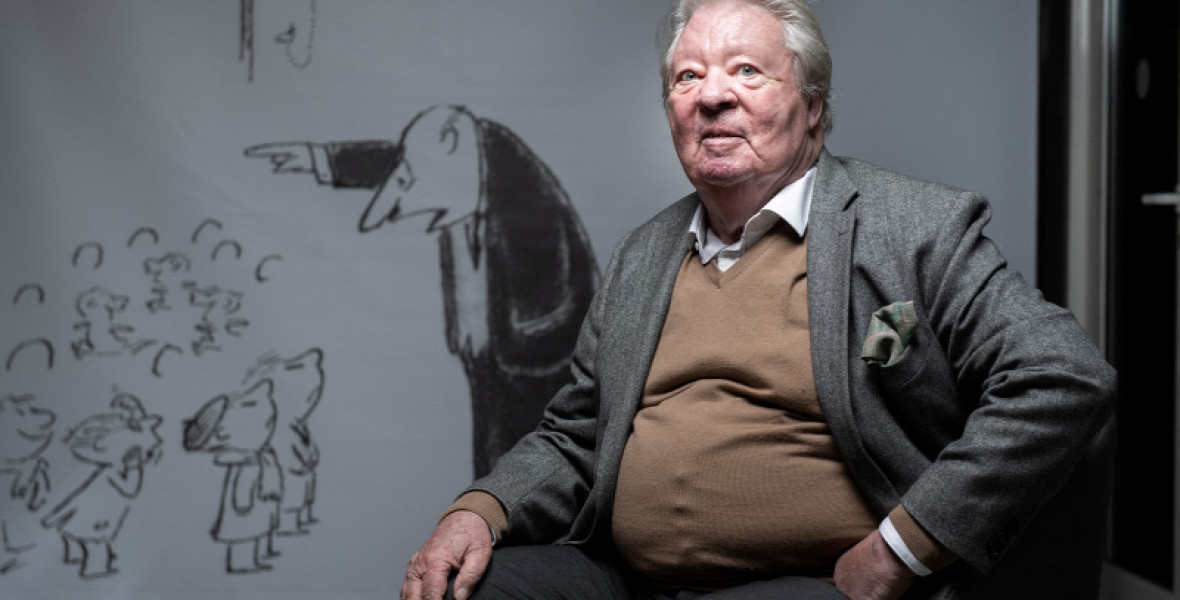 89 éves korában elhunyt Jean-Jacques Sempé, a Kis Nicolas illusztrátora