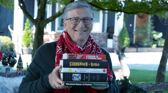 Bill Gates bemutatja a legnagyobb könyves kedvenceit