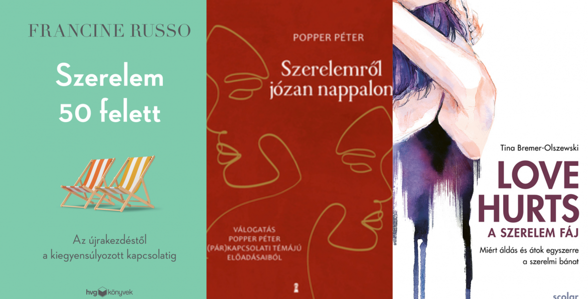 Könyvesblokk: Popper Péter előadásaitól az időskori szerelmen át a szakítás fájdalmáig