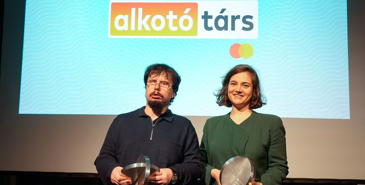 Kerber Balázs és Zilahi Anna a Mastercard – Alkotótárs 2023-as győztesei