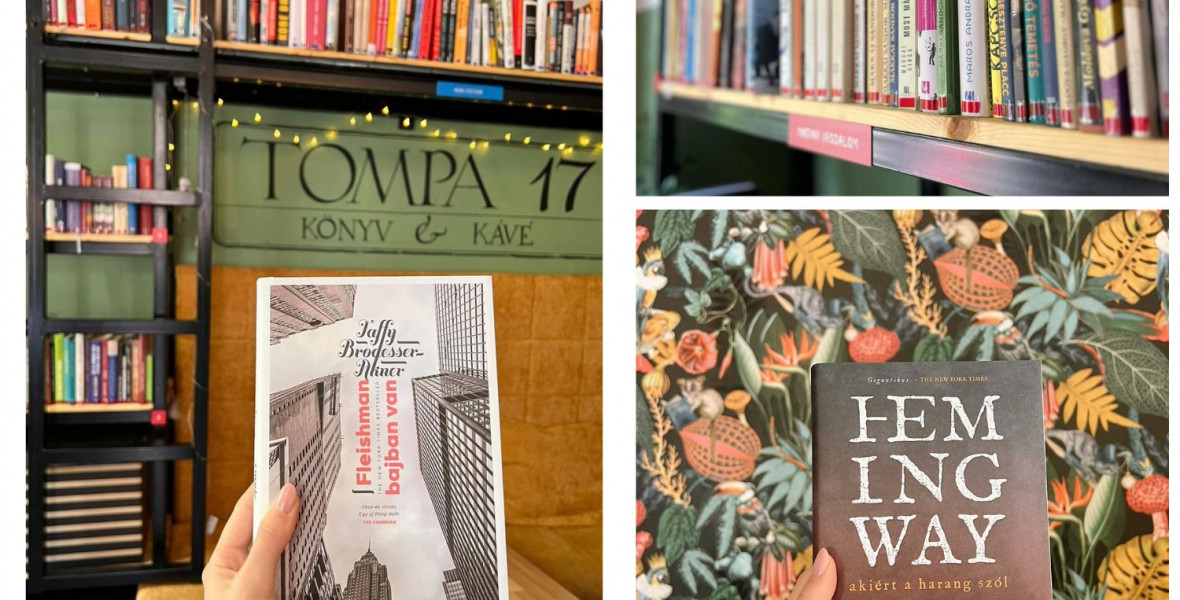 Kölcsönözz a Könyves Magazin és a Tompa17 kávézó könyvtárából!