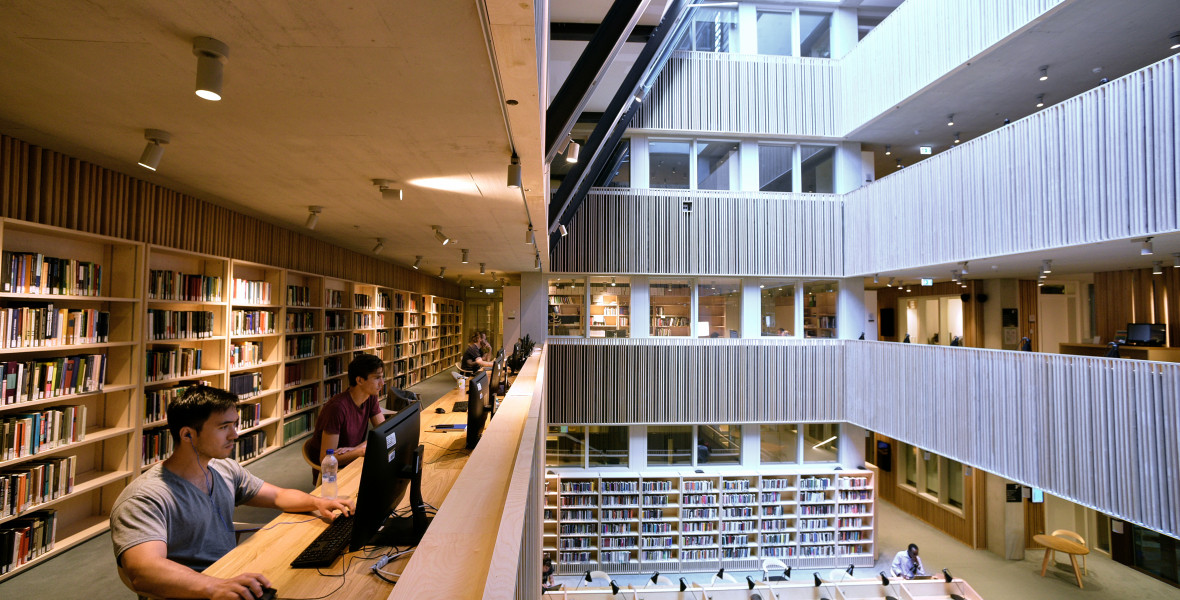 A CEU könyvtára Budapest szívében várja az olvasókat