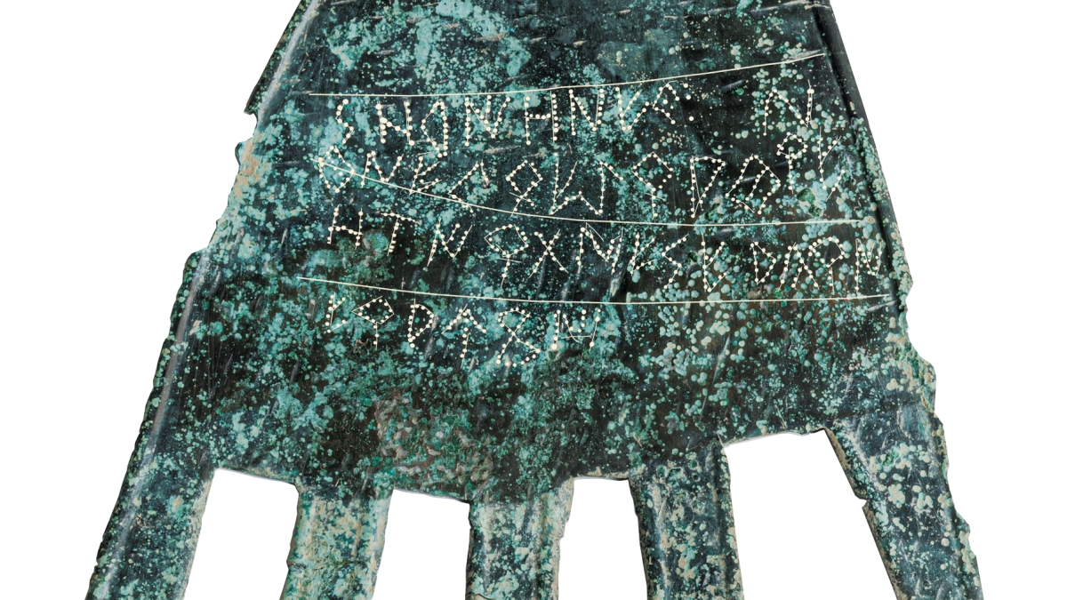 Az isteneknek szánt fohászt őriz a legrégibb vaszkón nyelvű felirat