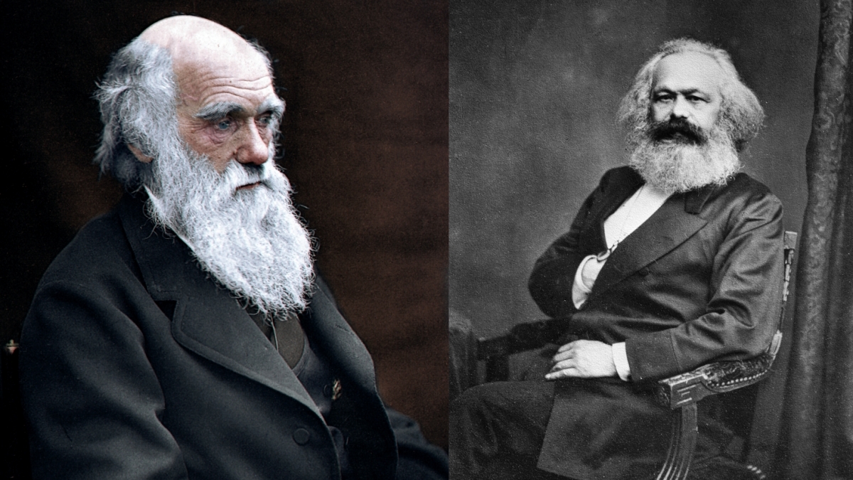 Darwin bele sem olvasott a neki dedikált Marx-kötetbe