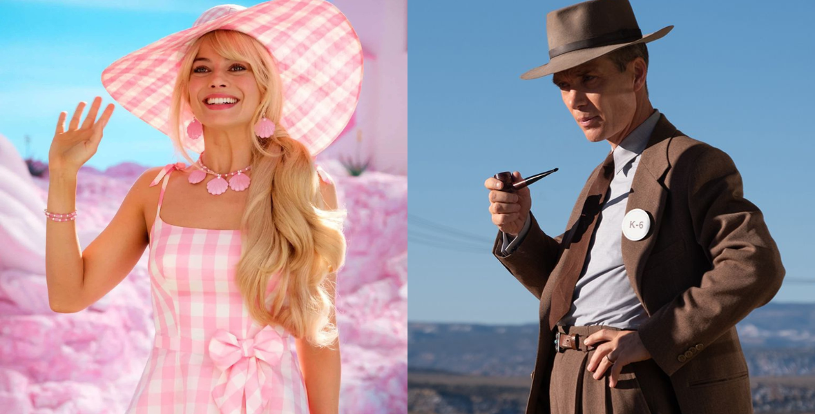 Oscar 2024: Barbie vs. Oppenheimer konyvesmagazin.hu (Fotó: Warner Bros./Universal)