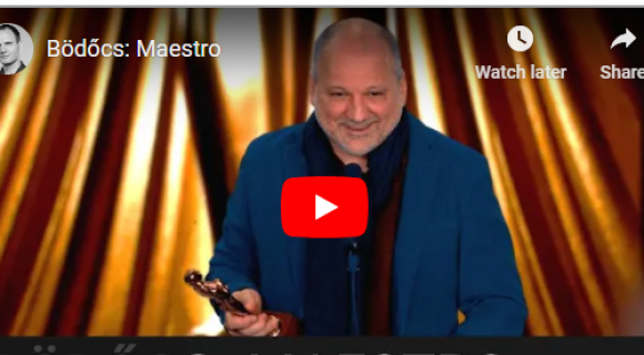 Bödőcs kisfilmjében Thuróczy bazdmegelve veszi át az Oscart