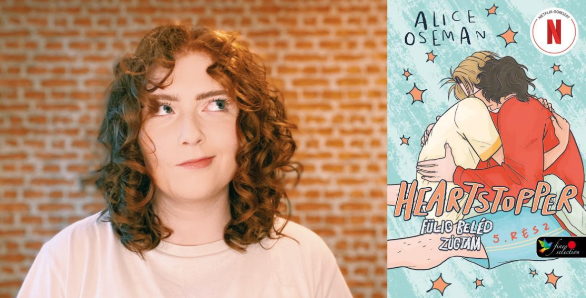 Alice Oseman, a Heartstopper képregények szerzője - konyvesmagazin.hu