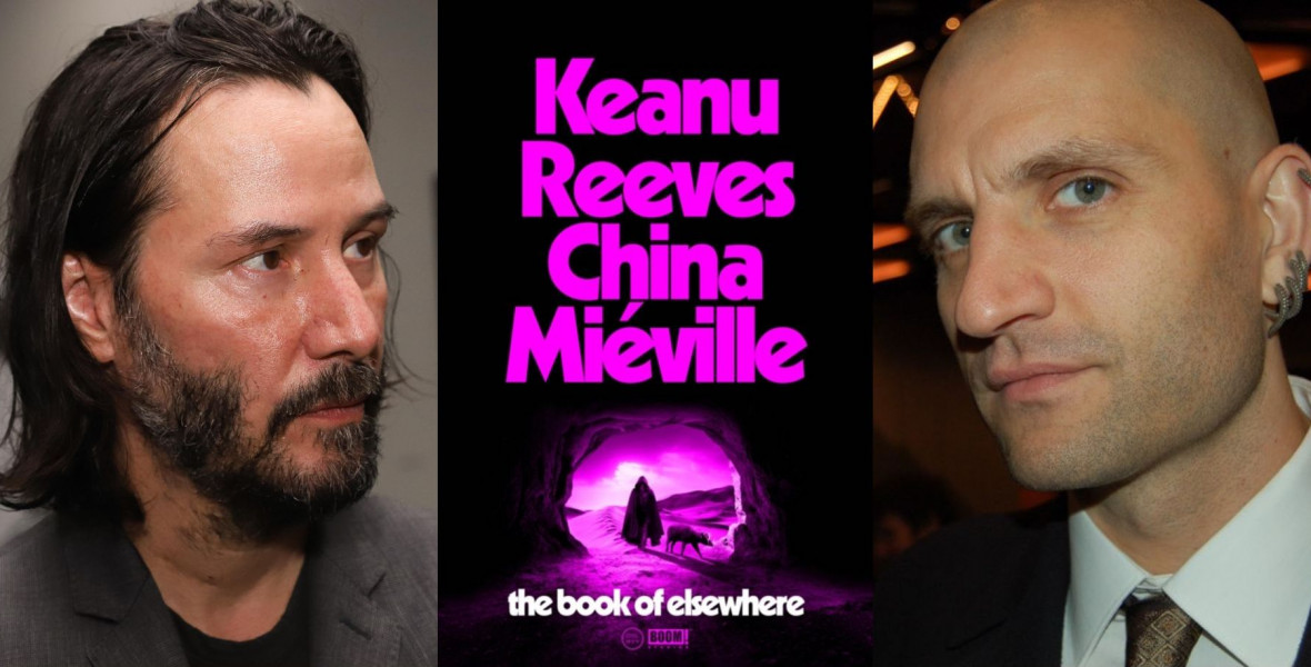 Keanu Reeves és China Miéville a furcsa és véres közös könyvéről mesélt