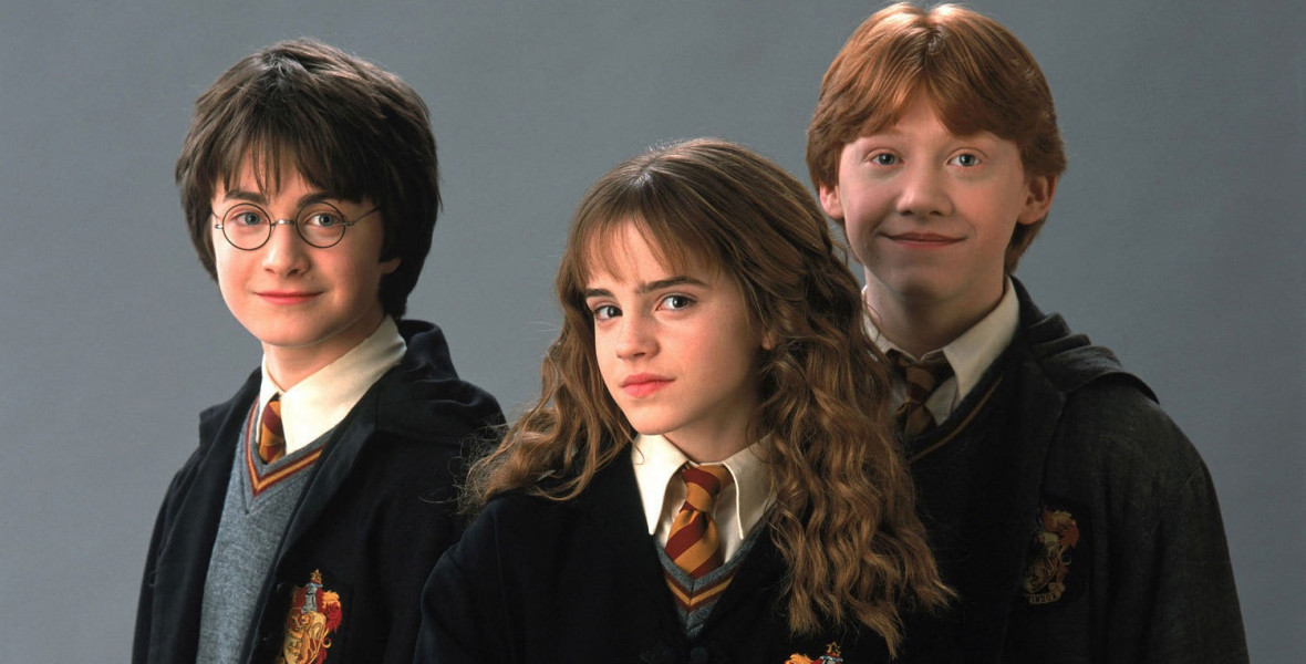 Harry Potter, Hermione Granger, Ron Weasley - fotó: Warner Bros. - konyvesmagazin.hu