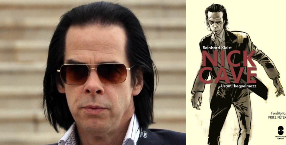 Budapesti koncertjére időzítve képregény jelenik meg Nick Cave-ről