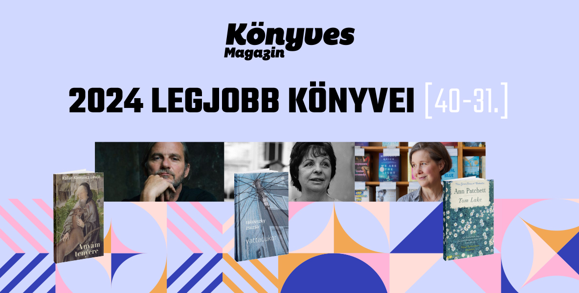 2024 legjobb könyvei 40-31.