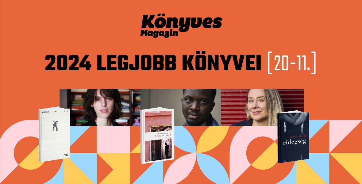 2024 legjobb könyvei 20–11.