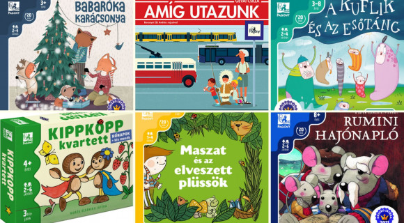 Könyves társasjátékok ovisoknak