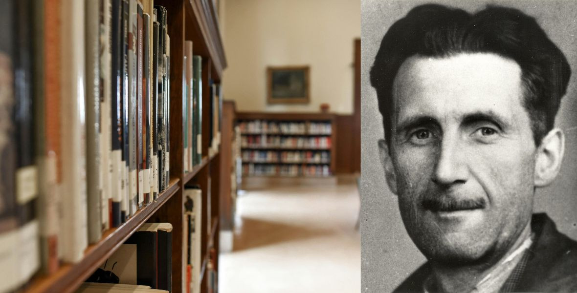 50 év után került vissza a könyvtárba George Orwell egyik könyve