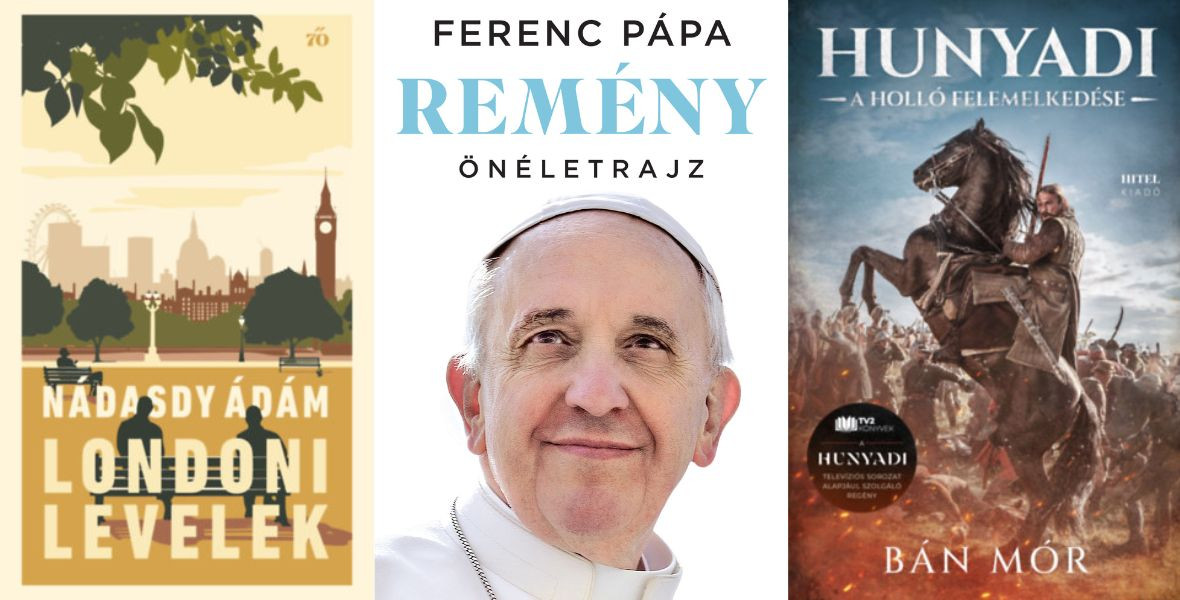 Áprilisban Nádasdyt és Esterházyt is lekörözte a pápa a Bookline-on