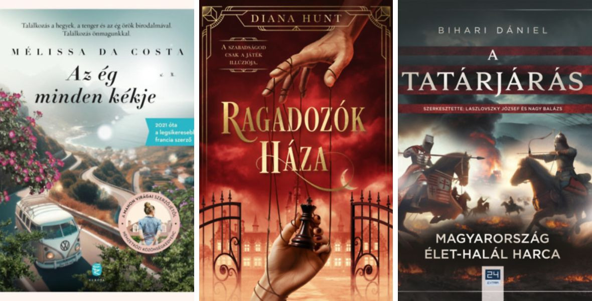 Bookline top 50: Hunyadi helyett tatárjárás, pápa helyett Csernus