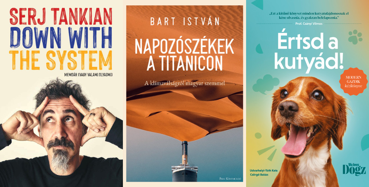 Kutyák és metálsztár-memoár: 5 új non-fiction könyv, amit szerintünk olvass el