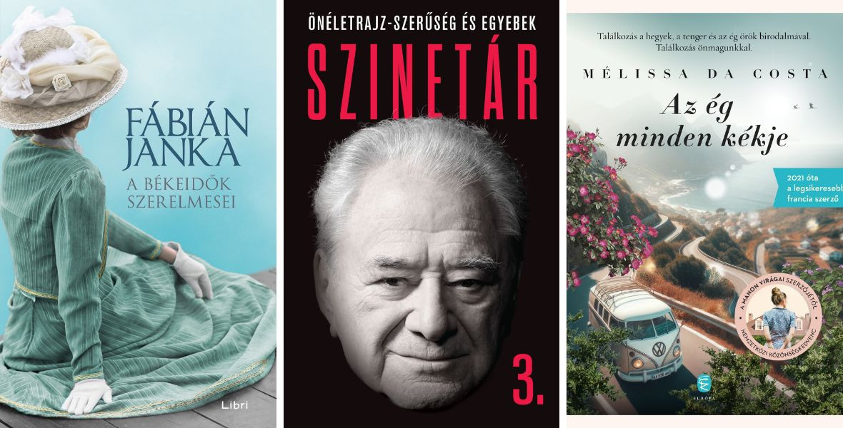 Fábián Janka és Szinetár Miklós a Bookline 50-es listájának legnépszerűbb szerzői júniusban