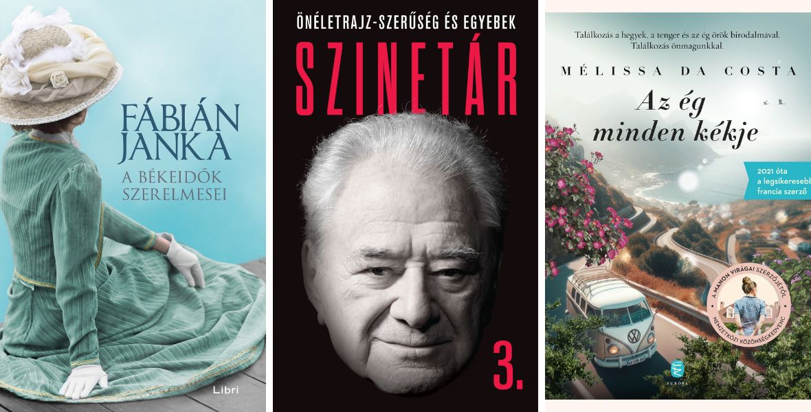 Fábián Janka és Szinetár Miklós a Bookline 50-es listájának legnépszerűbb szerzői júniusban