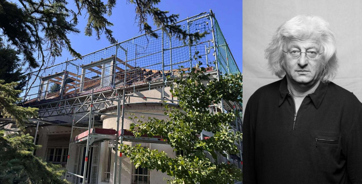 Fotók: nagy erőkkel halad az Esterházy-villa felújítása