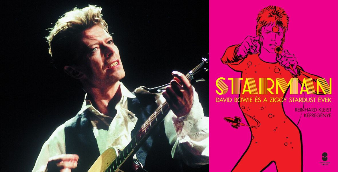David Bowie földönkívüli rocksztárként, képregényben tér vissza