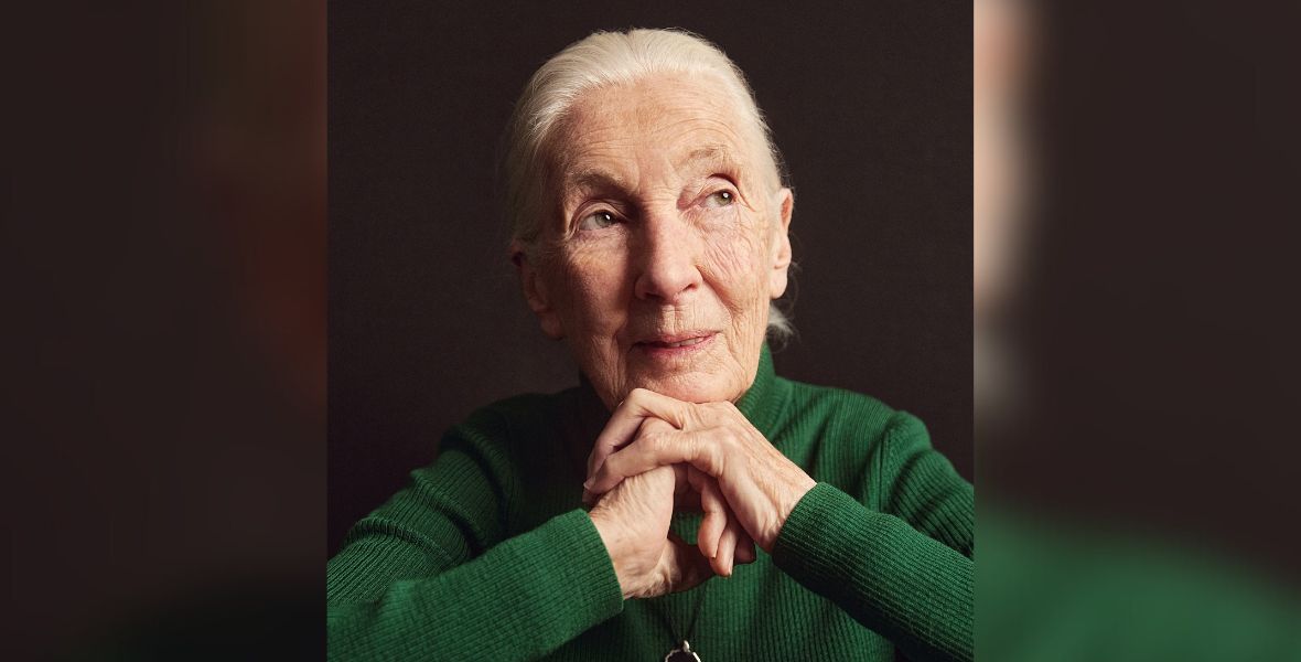 Jane Goodall, aki küldetésének tekintette, hogy reményt adjon