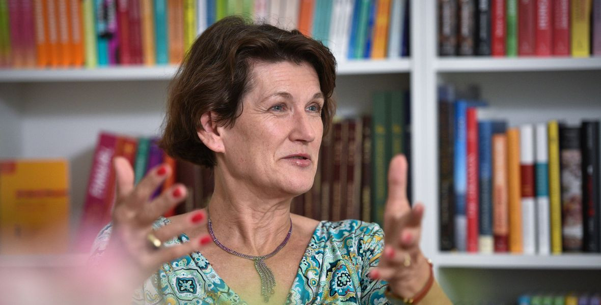 Janne_Teller_Kállai_Márta_konyvesmagazin.hu Janne Teller: A palesztin kérdés az ENSZ eredendő bűne