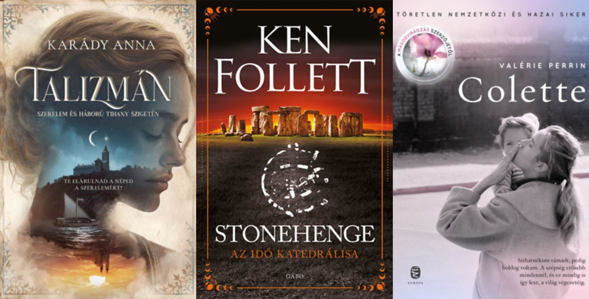 Valérie Perrin, Ken Follett és Karády Anna a Bookline ősz eleji toplistáján