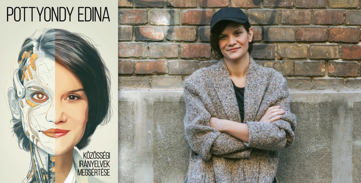 Pottyondy Edina megtalálta a szabadságot az első könyvében