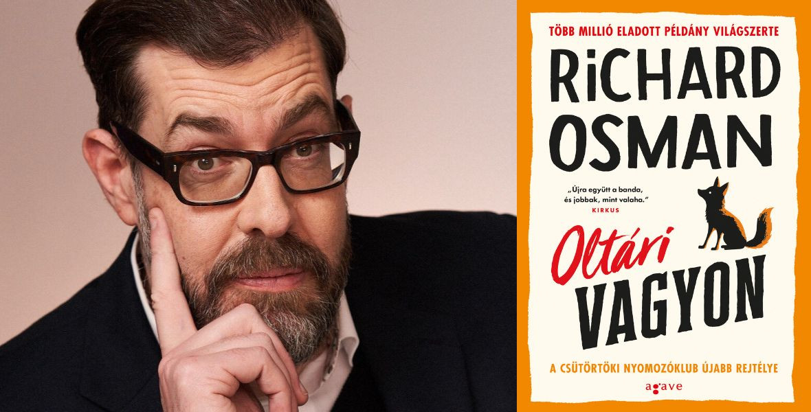 Richard Osman: Oltári vagyon, Ford. Orosz Anna, Agave - Fotó: Líra - konyvesmagazin.hu A nyomozás még az esküvő alatt sem áll le: olvass bele A csütörtöki nyomozóklub folytatásába!