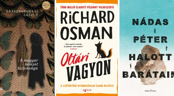 Krasznahorkai, Nádas és Osman: 9 új kötet, amit novemberben érdemes beszerezned