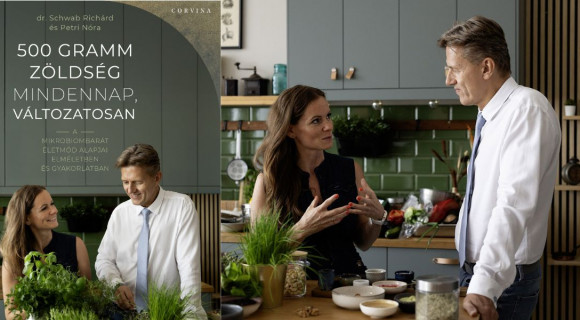 Dr. Schwab könyvben is megírta, miért együnk fél kiló zöldséget naponta