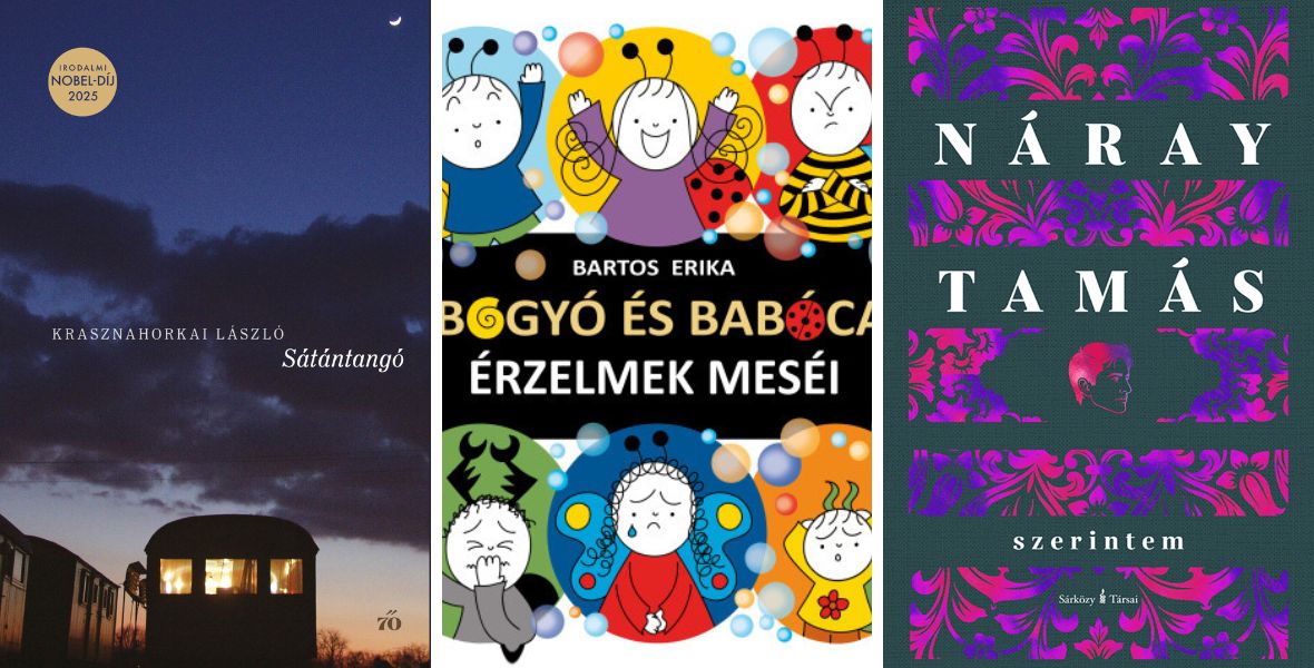 Náray Tamás vezeti a Bookline októberi toplistáját, Krasznahorkai László a második