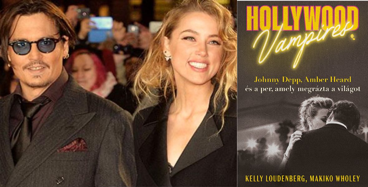 A Johnny Depp-Amber Heard ügy kulisszái mögött – Olvass bele a Hollywood Vampires című kötetbe!