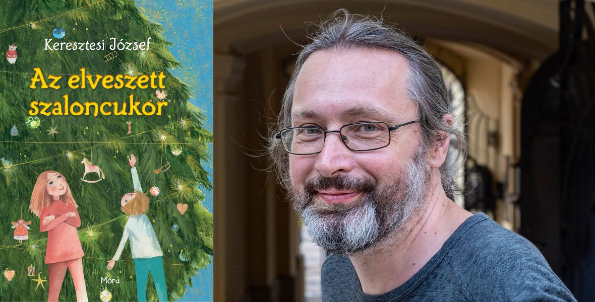 Mi történik, ha minden szaloncukor eltűnik a karácsonyfáról? Olvass bele Keresztesi József mesekönyvébe!