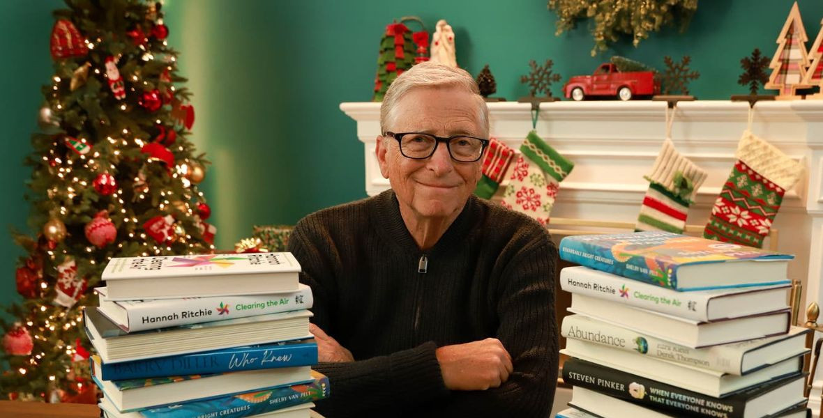 Bill Gates karácsonyi könyvlistáján egy polipos szerelmi történet is szerepel
