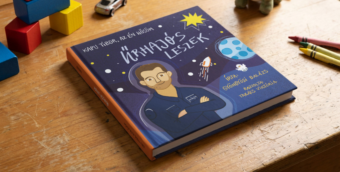 A Nyírségből a világűrbe: Kapu Tiborról mesekönyv készült