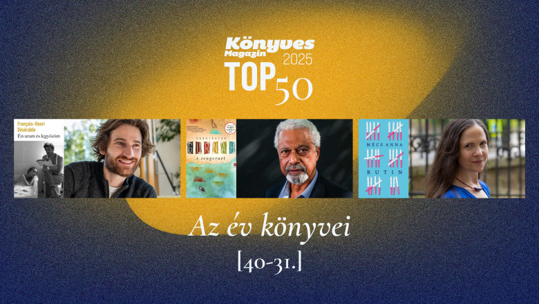 2025 legjobb könyvei 40-31.