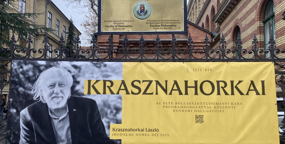 Krasznahorkai-év indul az ELTE-n