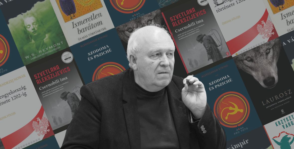 Tokarczuk-novellától a Csernobili imáig: Könyvekkel emlékezünk Pálfalvi Lajos műfordítóra