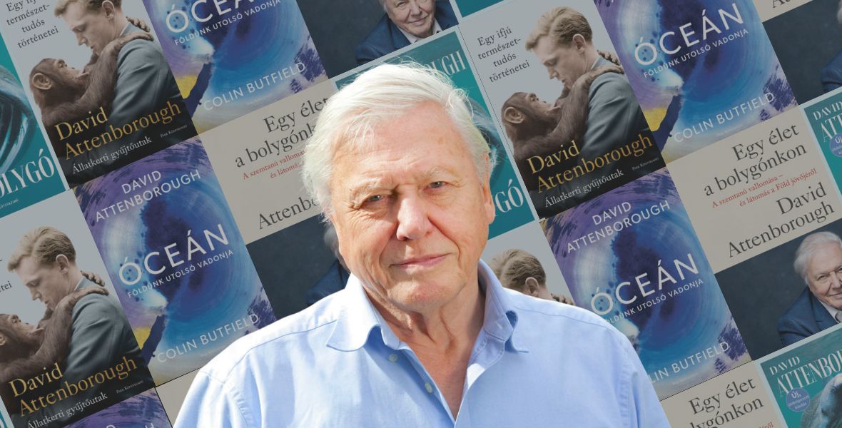 Aki megmutatta, hogy a természet az igazi kincs – 4 könyv a 100 éves David Attenborough életművéből