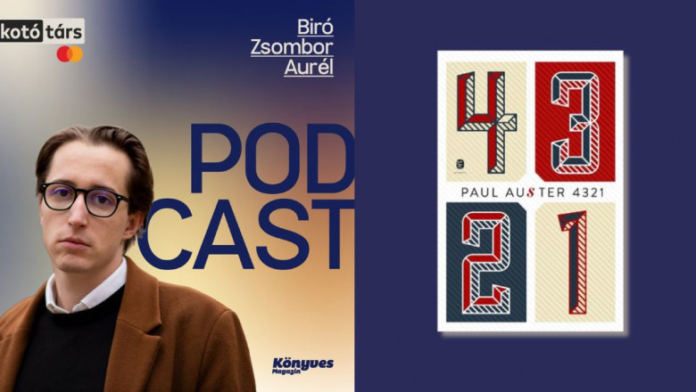 „A sorsszerűségről beszél” – Biró Zsombor Aurél kedven regényéről mesél az Alkotótárs podcastben