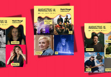 Tompa Andrea, beck@grecsó, Kemény Zsófi: már napijegyet is vehetsz a Nyári Margóra!