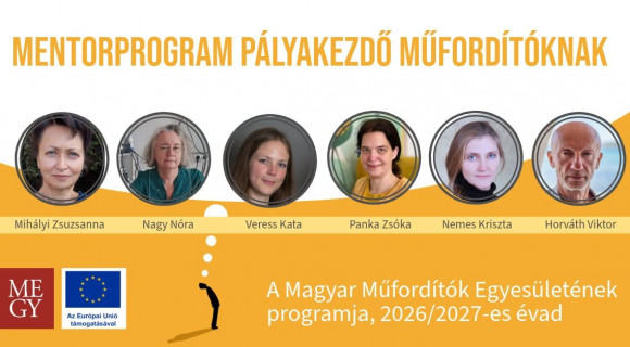 Ingyenes mentorprogramot hirdet a Magyar Műfordítók Egyesülete